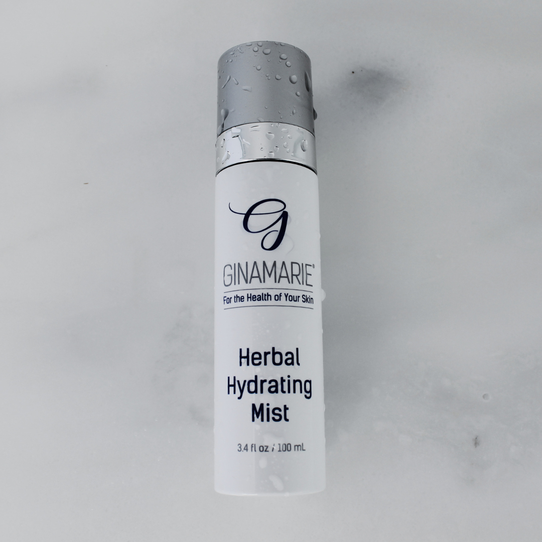 mist with water and marble