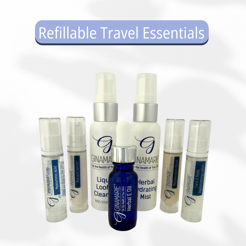 GM Refillable Travel Essentials